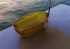 Прозрачная ванна ABBER Kristall AT9703Amber желтая