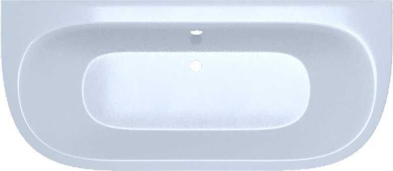 Ванна из искусственного камня Фэма Монро 170x70 на подиуме