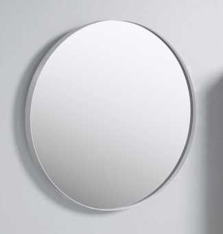 Зеркало круглое Aqwella Fargo RM белое, 80 см