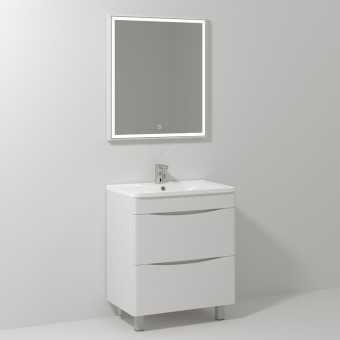 Мебель для ванной Vod-Ok Adel 70 напольная, белая