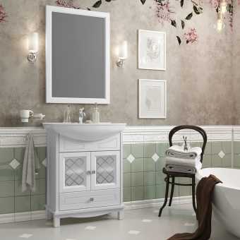 Мебель для ванной Opadiris Омега 65 Белый матовый