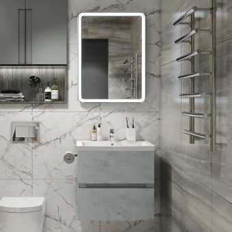 Мебель для ванной Art&Max Techno подвесная, 70, бетон лофт натуральный