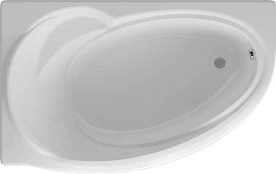 Акриловая ванна Акватек Бетта BET160-0000027 160x100 L, с фронтальным экраном