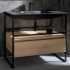 Мебель для ванной Armadi Art Loft 120 light wood, напольная