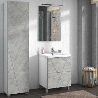 Мебель для ванной Vigo Geometry 70 бетон